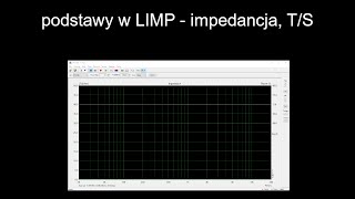 pomiar impedancji oraz parametrów TS głośnikaprzetwornika  ARTA LIMP [upl. by Imhsar]