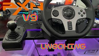 PXN V9 Steering Wheel UNBOXING [upl. by Jonati]