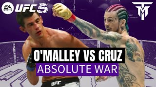 Sean OMalley vs Dominick Cruz  Absolute WAR  Counter Backhand KO  UFC 5 [upl. by Stambaugh]