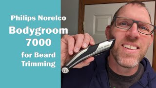 Philips Norelco Bodygroom 7000 for Beard Trimming [upl. by Sutit48]