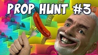 SAUSAGE SLINKY  Prop Hunt w PewDiePie Minx amp Ohmwrecker [upl. by Apollus]