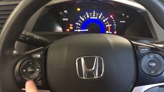 Reset Service Honda Civic 20122015 [upl. by Nauqed]