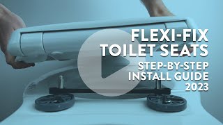 NEW 2023 HOW TO GUIDE Croydex FlexiFix Toilet Seats StepByStep Installation [upl. by Nadaha]