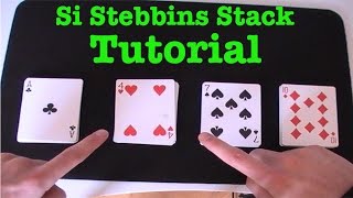 Si Stebbins Stack  Magic Tutorial [upl. by Neelyt]