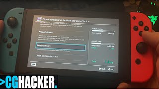 Nintendo Switch How to Uninstall  Delete Games amp Apps 2024 [upl. by Beller]