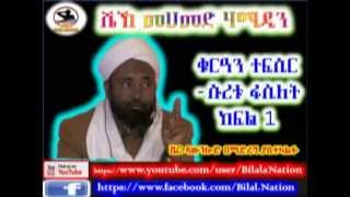 Sura Fusilat  ሱረቱ ፉሲለት  Part 01  ᴴᴰ Sh Mohammed Hamidin  Amharic Quran Tafsiir [upl. by Salkin198]