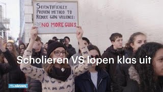 Honderdduizenden scholieren VS lopen klas uit Ze voelen zich niet veilig  RTL NIEUWS [upl. by Amin]