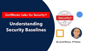 CompTIA Security labs  Understanding Security Baselines [upl. by Notnef516]