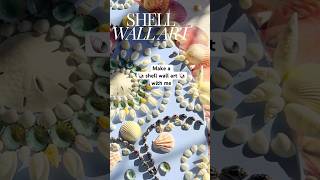 Make a shell wall art with me [upl. by Assirem]