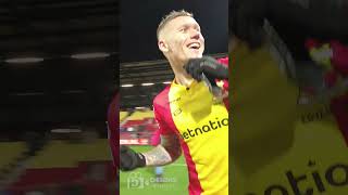 Victor Edvardsen viert goal met BSide 🏆 Go Ahead Eagles  De Treffers 71 shorts [upl. by Elmo]