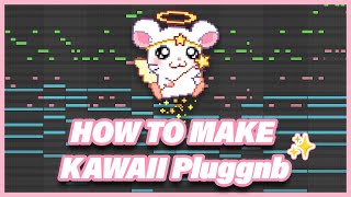 How to make Kawaii Pluggnb Beat FREE WAV amp MIDI DOWNLOAD [upl. by Iolande]