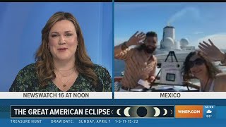 Jeremys Eclipse Journey  Live from Mexico prior to totality [upl. by Bouley]