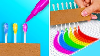 Genius Painting Techniques for Beginners Paint amp Draw Like a Pro by 123 GO Like [upl. by Boyce]