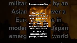 RussoJapanese War A Turning Point in World Power shorts [upl. by Kenti]