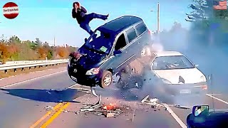 200 SHOCKING Moments Car Crashes Compilation 2024 of Idiots In Cars Got Instant Karma [upl. by Ddat]