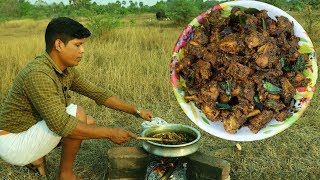 Pepper Chicken Recipe  Cooking and eating Village Food പെപ്പർ ചിക്കൻ [upl. by Ogir]