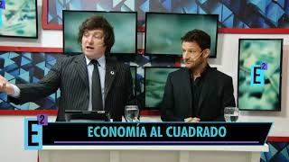 7° programa de Economía al Cuadrado con Javier Milei 240418 [upl. by Leilamag]