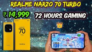 realme narzo 70 turbo BGMI test🥶  14999 Only 90 FPS  Full revew off realme narzo 70 turbo 5g [upl. by Ynwat]