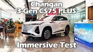 Changan 3Gen CS75 PLUS  Big Bear Test Car [upl. by Neehsar123]