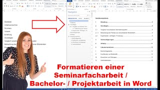 Formatierung einer Seminarfacharbeit Thüringen [upl. by Gena970]