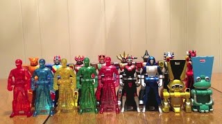 Legend Sentai Series Ranger Key Set Movie Edition Review [upl. by Allrud66]