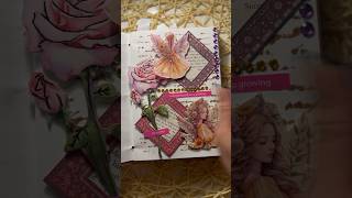 ASMR AESTHETIC JOURNAL asmr asmrsounds scrapbooking journaling shorts youtube fyp [upl. by Lahtnero161]