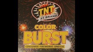 TNT Fireworks Color Burst Assortment Unboxing [upl. by Nnaeoj]