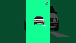 Car Animation using HTML and CSS shorts [upl. by Ikram]