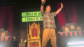 John Lydon  Anachy In The UK  New Theatre Royal Portsmouth  28th June 2024 [upl. by Fidellas]