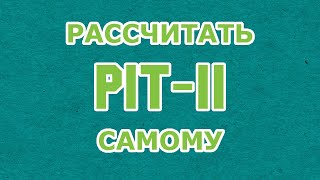 КАК РАССЧИТАТЬ ПИТ 11  PIT11 НА СЕМЬЮ  КАК ВЕРНУТЬ ДЕНЬГИ НА ИНТЕРНЕТ PIT 37 [upl. by Enilamme]