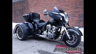 2017 INDIAN CHIEFTAIN WTRIKE KIT WABS  National Powersports Distributors [upl. by Atteynod]