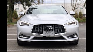 2020 INFINITI Q60 30t LUXE AWD with Essential and ProAssist Package [upl. by Codding]