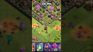 HOW LOG LAUNCHER MAKE A WAY FOR ARMY  CLASH OF CLANS shorts coc [upl. by Hanford]