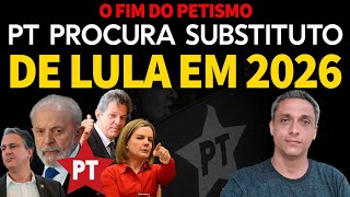 O Fim do PETISMO  PT e LULA já procuram alguém para substituir o ladrão em 2026 [upl. by Aicatsanna]