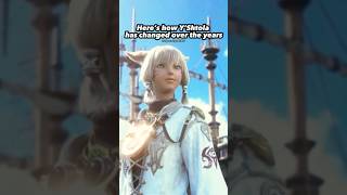 How Y’Shtola changed in the past years ff14 ffxiv ffxivmemes yshtola [upl. by Eedya]