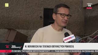 Mateusz Morawiecki pomaga mieszkańcom terenów dotkniętych przez powódź [upl. by Anselmo]