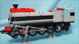 Lego Technic Pneumatic Locomotive [upl. by Cynara]