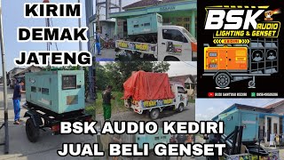 GENSET SILENT YANMAR KIRIM KE DEMAK JATENG [upl. by Ahsaz660]