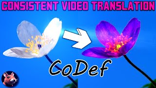 CoDef Content Deformation Fields for Temporally Consistent Video Processing [upl. by Sukul]