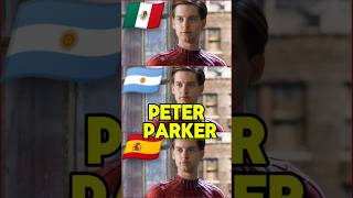 Peter Parker  Mismo Idioma Diferente Doblaje spiderman tobeymaguire spiderman4 [upl. by Neltiak]