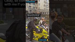 His Girlfriend❤️Is Going On A Ride With Me🔥🔥🏍️short race ktm motovlog couple phinorider [upl. by Cecily60]