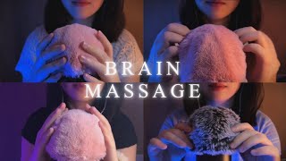 ASMR 2 Hour Fluffy Mic Touching amp Scratching  Brain Massage  Sleepy  Asmr collection  No Talking [upl. by Franzoni757]