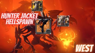 Hunter Jacket Hellspawn Meta Albion Online Hellgates [upl. by Nrublim68]