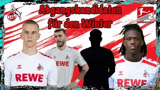 1 FC Köln SorgenkinderAbgangskandidaten für den kommenden Winter Wer hat keine Zukunft beim FC [upl. by Caputo]