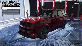 GTA 5  Gallivanter Baller Range Rover Customization [upl. by Ivey]