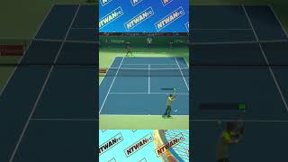 Perfect Backhand Winner Against Alcaraz  Top Spin 2K25  Career [upl. by Elfstan]