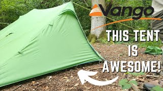 Vango Heddon 100 Lightweight Backpacking Trekking Pole Tent REVIEW [upl. by Kremer]