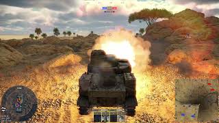 Hip fired 75mm cannon shot because my loader decided to die  warthunder warthundertanks [upl. by Keane]