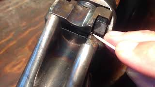 Sharps 1874 rifle firing pin plate bug No 2 [upl. by Los]