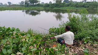 hook fishing Rohu Fish Hunting  Fishing Video  Best Hook fishing Videos  Abdullah Fishing bd [upl. by Aldon496]